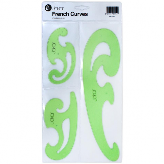 French Curves Wallet (3pc)