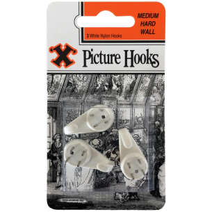 X Picture - Medium Hard Wall Hooks