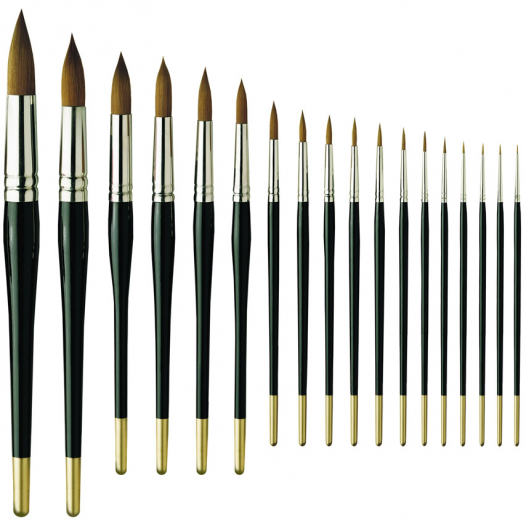 Series 101 Prolene Watercolour Brush - Round (individual) Series 101 Prolene Watercolour Brush - Round (individual)