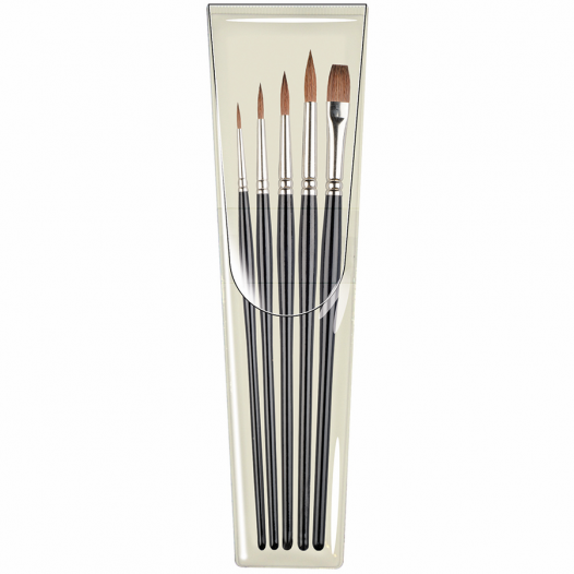 38WA Sablene Brush Wallet (set of 5) 38WA Sablene Brush Wallet (set of 5)