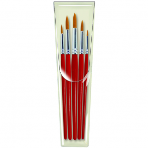 AWA Academy Brush Wallet (set of 5) AWA Academy Brush Wallet (set of 5)