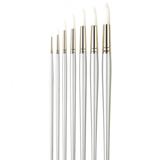 Series 201 Sterling Acrylix Round Brush (individual)