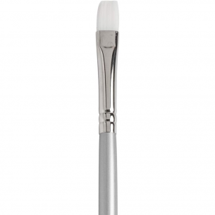 Series 201 Sterling Acrylix Short Flat Brush (individual)