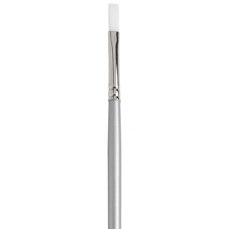 Series 201 Sterling Acrylix Brush - Long Flat (individual)