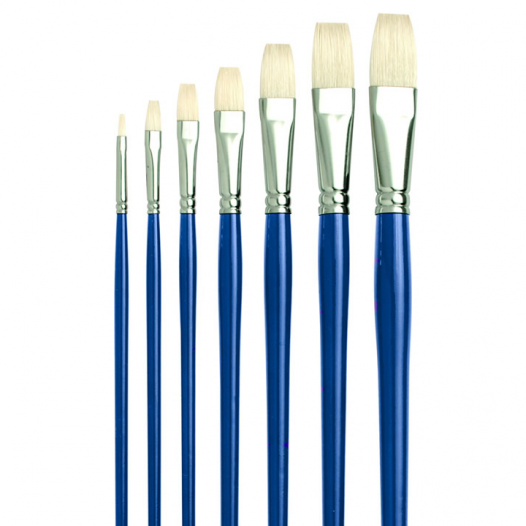 Series C Hog Brush - Long Flat (individual) Series C Hog Brush - Long Flat (individual)
