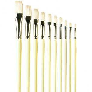 Series B Hog Long Flat Brush Series B Hog Long Flat Brush