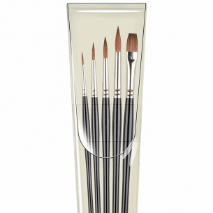 38WA Sablene Brush Wallet (set of 5) 38WA Sablene Brush Wallet (set of 5)