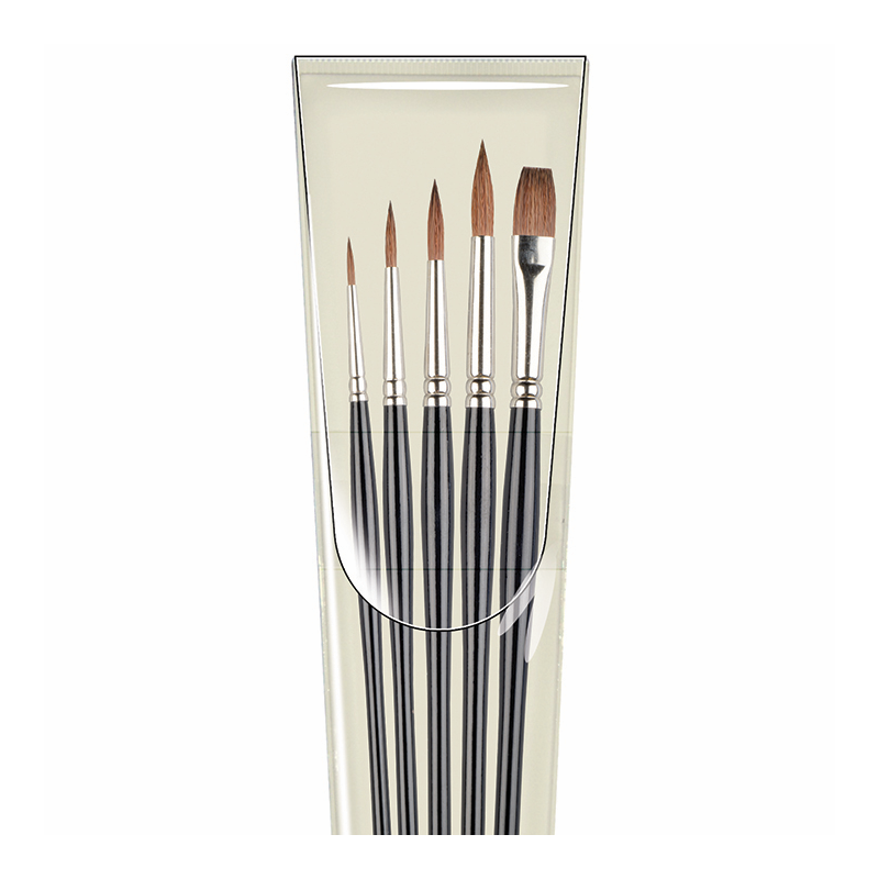 38WA Sablene Brush Wallet (set of 5)