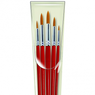 AWA Academy Brush Wallet (set of 5) AWA Academy Brush Wallet (set of 5)