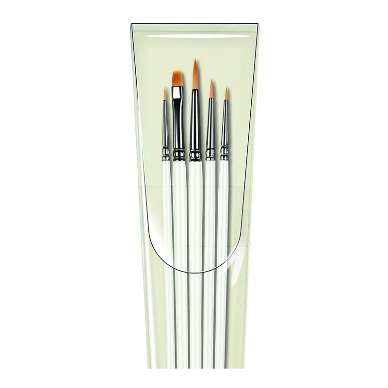 MSB Masterstroke Prolon Brush Wallet (set of 5)