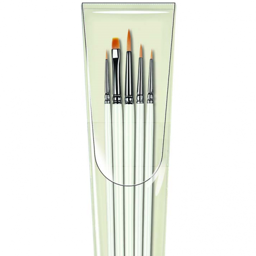 MSB Masterstroke Prolon Brush Wallet (set of 5) MSB Masterstroke Prolon Brush Wallet (set of 5)