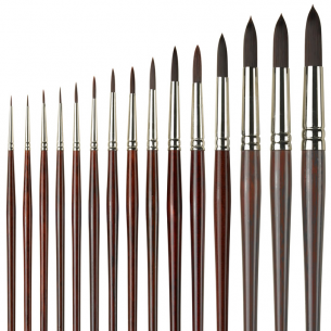 Series 202 Acrylix Round Brush (individual)