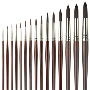 Series 202 Acrylix Brush - Round (individual) Series 202 Acrylix Brush - Round (individual)
