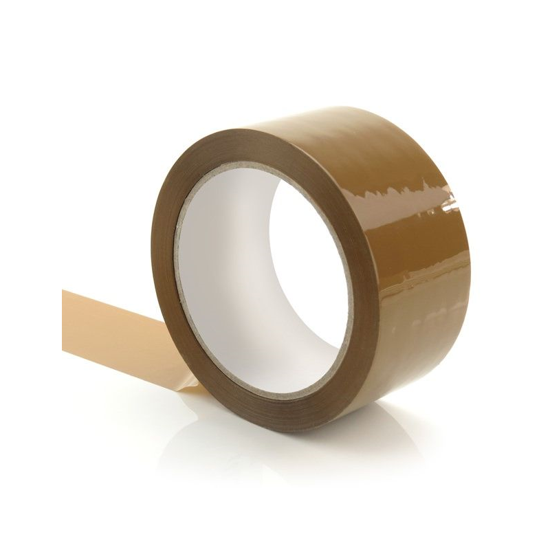 Low Noise Brown Packing Tape (48mm x 66M) - Schott Packaging