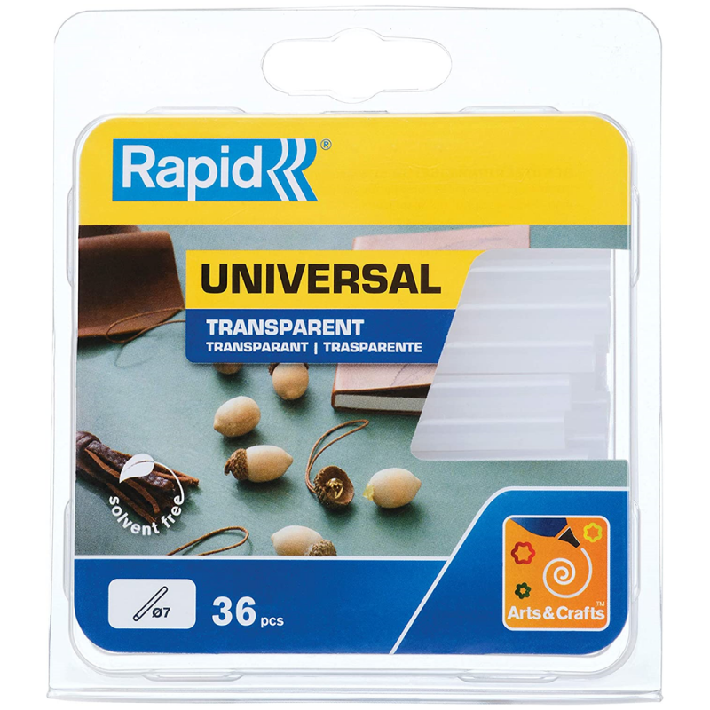 Transparent 7mm Glue Stick Pack (36pc)
