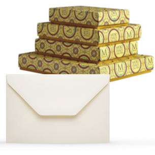 KHADI SQUARE PAPER CARDS & ENVELOPES