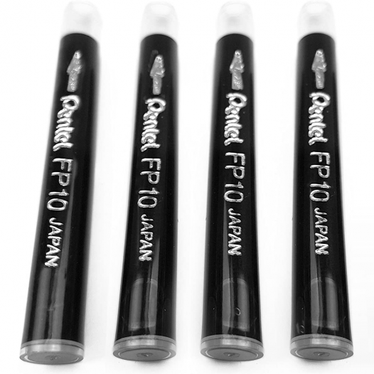 Pocket Brush Pen Black Cartridge Pack (4pc)