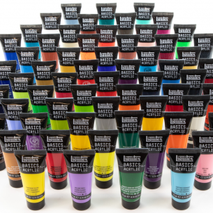 BASICS Acrylic Colour Complete Set (72 x 22ml)