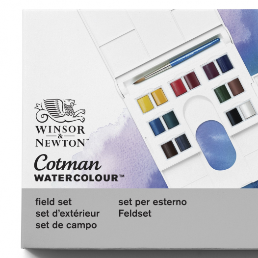 Cotman Watercolour Field Set (15pc)