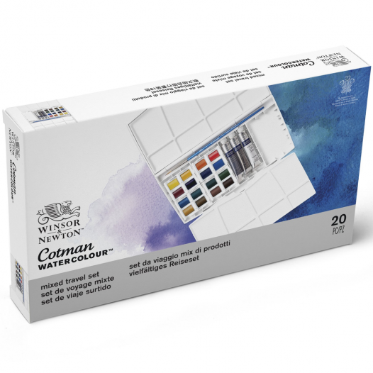 Cotman Watercolour Mixed Travel Set (20pc) Cotman Watercolour Mixed Travel Set (20pc)
