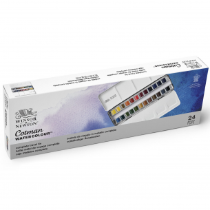 Cotman Watercolour Complete Travel Tin (24pc)