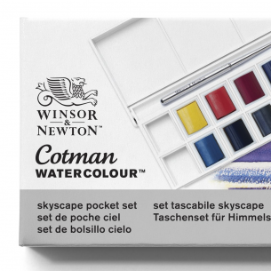Cotman Watercolour Skyscape Pocket Set (9pc)