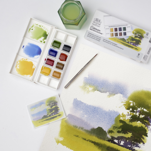 Cotman Watercolour Landscape Pocket Set (9pc)