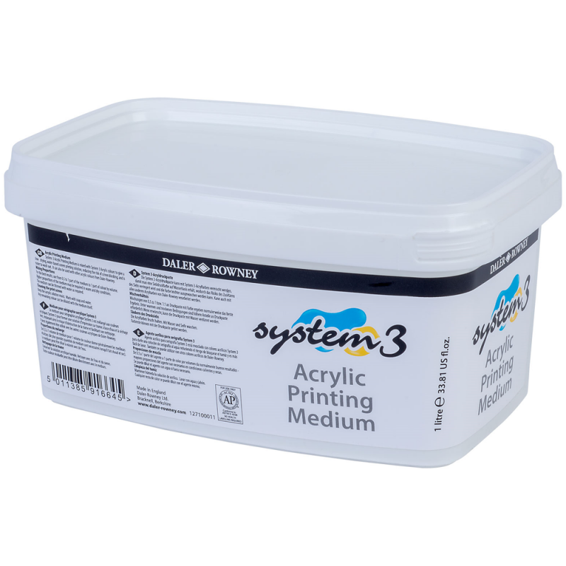 System3 Acrylic Printing Medium (1ltr)