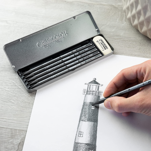 Monolith Graphite Stick Pocket Set (with Eraser) Monolith Graphite Stick Pocket Set (with Eraser)