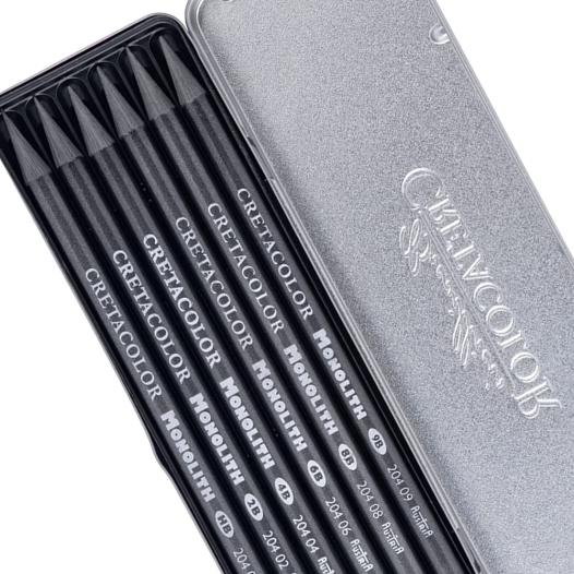 Monolith Graphite Stick Pocket Set (with Eraser)