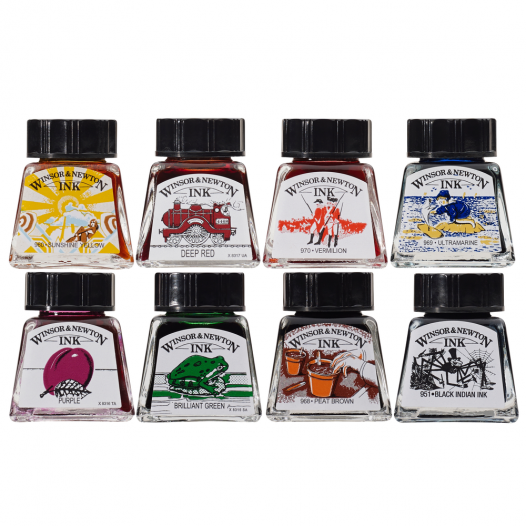 William Drawing Ink Collection (8 x 14ml)