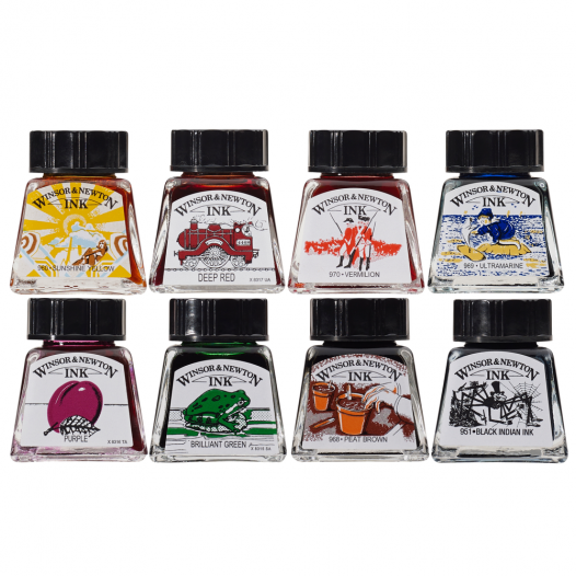 Drawing Ink William Collection (8 x 14ml) Drawing Ink William Collection (8 x 14ml)