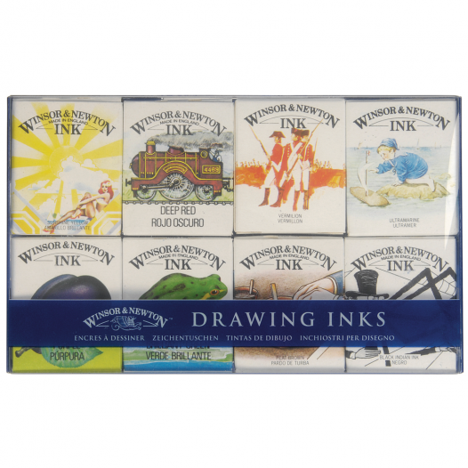 Drawing Ink William Collection (8 x 14ml) Drawing Ink William Collection (8 x 14ml)