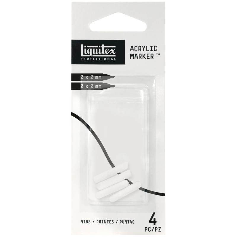 Pro Acrylic Fine Marker Nibs (4pc)