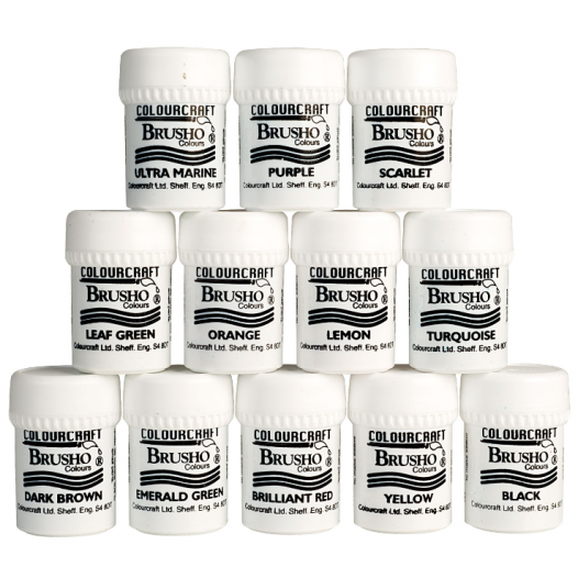Brusho - Assorted Crystal Colour Pack (12pc) Brusho - Assorted Crystal Colour Pack (12pc)