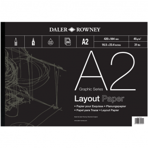 Graphic Series: Layout Pad (45gsm) Graphic Series: Layout Pad (45gsm)