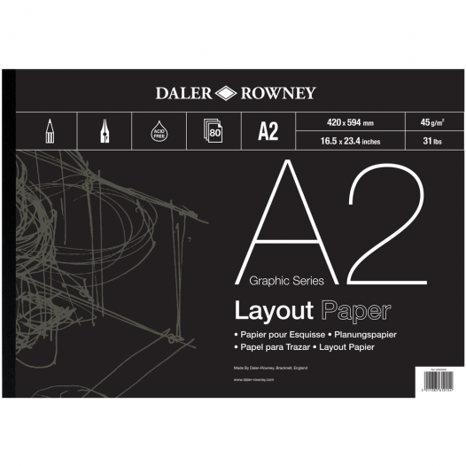 Graphic Series: Layout Pad (45gsm)