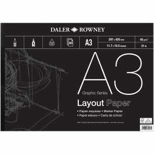 Graphic Series Layout Pads (45gsm)
