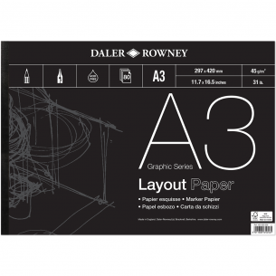 Graphic Series: Layout Pad (45gsm) Graphic Series: Layout Pad (45gsm)
