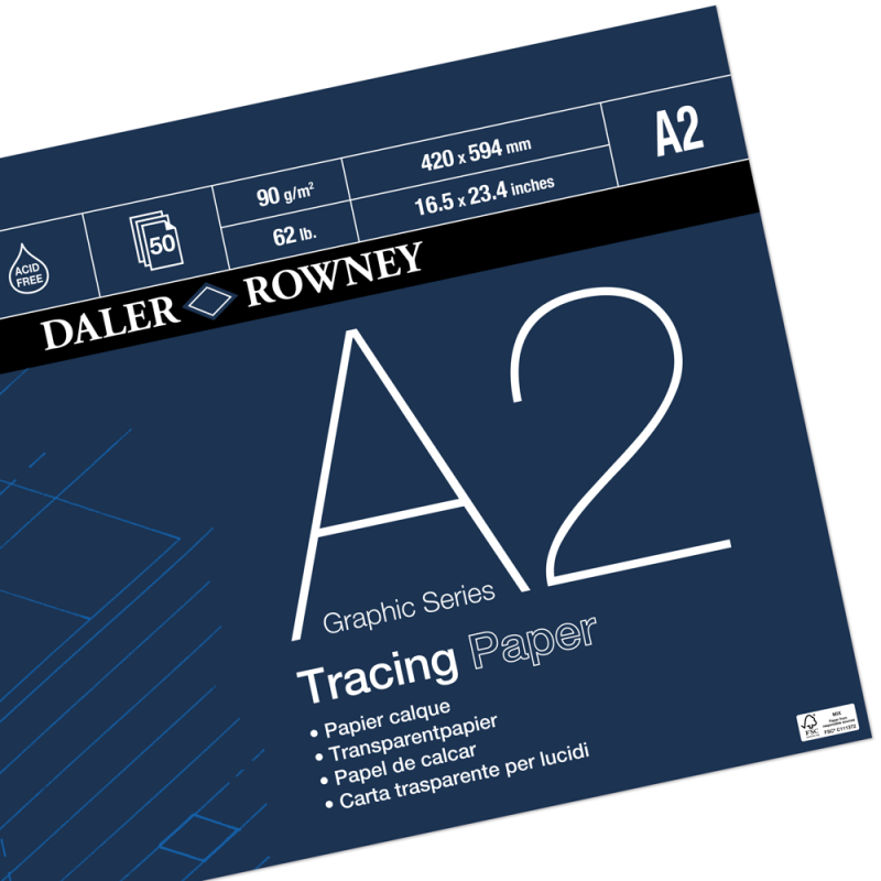 Graphic Series: A2 Tracing Pad (90gsm)