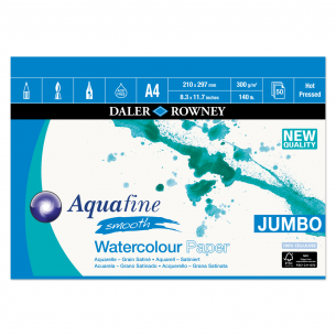 Aquafine Smooth Jumbo Gummed Pads (300gsm)