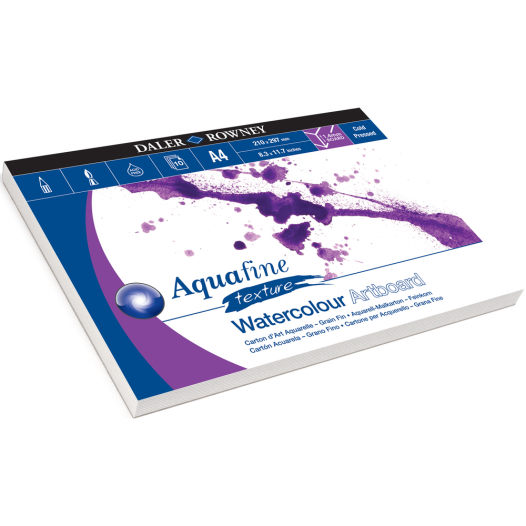 Aquafine Texture A4 Artboard Pad (1.4mm)