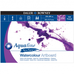 Aquafine Texture A4 Artboard Pad (1.4mm) Aquafine Texture A4 Artboard Pad (1.4mm)