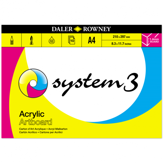 System3 A4 Artboard Pad