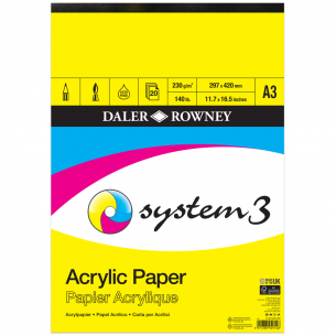 System 3 Acrylic Pads (230gsm)