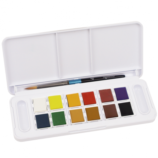 Cotman Watercolour Mixed Travel Set