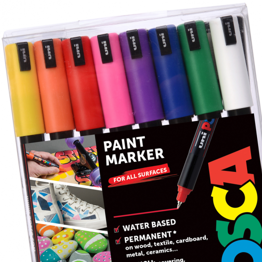 POSCA Paint Marker PC-1MR Complete Set (16pc)