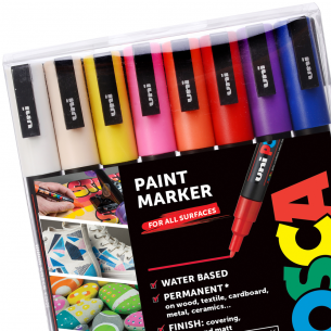 POSCA Paint Marker PC-3M Complete Set (16pc)