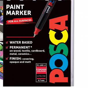 POSCA Paint Marker PC-1MR Starter Set (8pc)