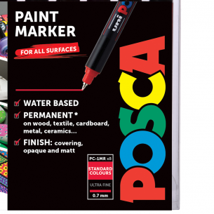 POSCA Paint Marker PC-1MR Starter Set (8pc) POSCA Paint Marker PC-1MR Starter Set (8pc)